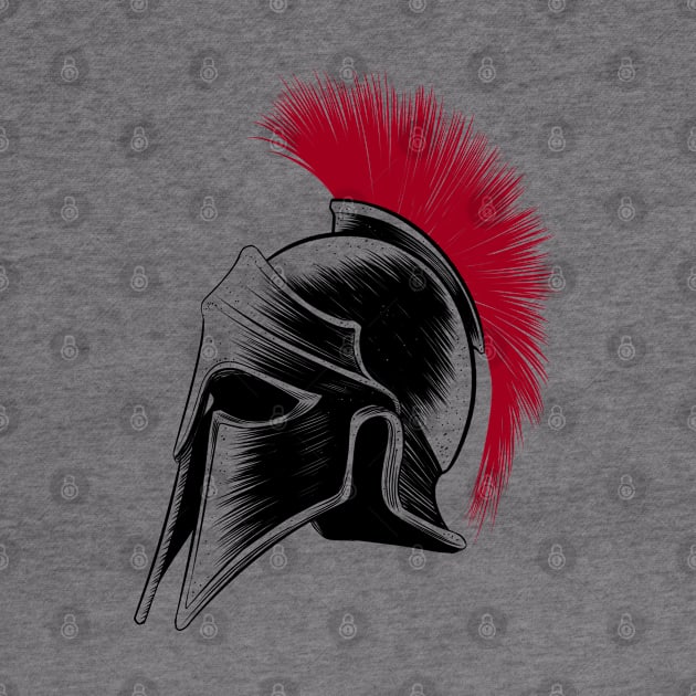 Spartan helmet by albertocubatas